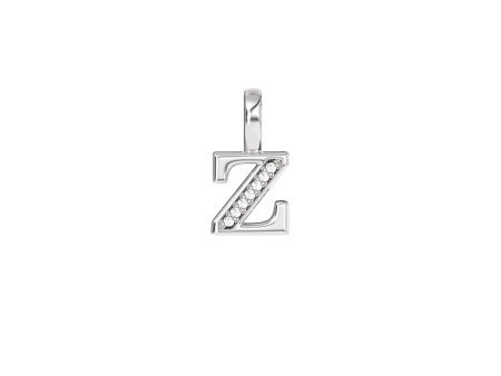 Z  Charm with Accent Diamonds on Sale