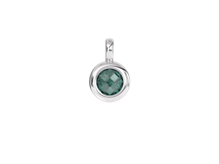 Emerald May Birthstone Charm Hot on Sale