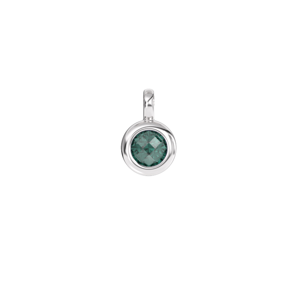 Emerald May Birthstone Charm Hot on Sale