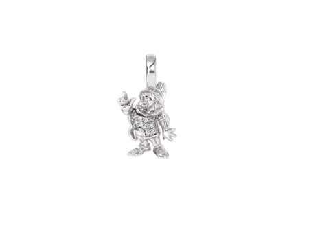 Doc Dwarf Charm with Accent Diamonds Cheap