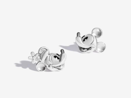 Mickey and Minnie Mouse Mismatched Stud Earrings Discount