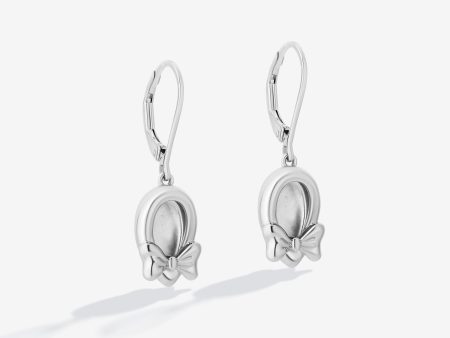 Minnie Mouse Shoes Drop Earrings, Sterling Silver Online