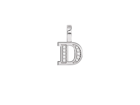 D  Charm with Accent Diamonds Supply