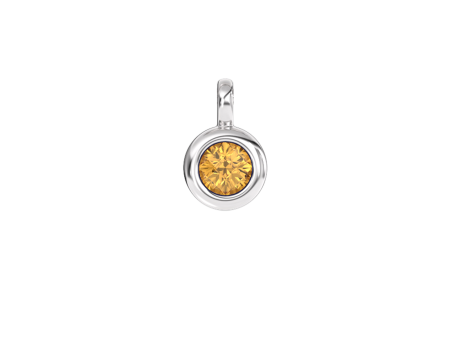 Citrine November Birthstone Charm Online now