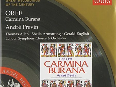 ORFF, CARL - CARMINA BURANA (CD) For Cheap