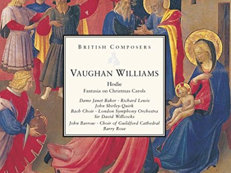 VAUGHAN WILLIAMS, R. - VAUGHAN WILLIAMS: HODIE   FANTASIA ON CHRISTMAS CAROLS (CD) Online now