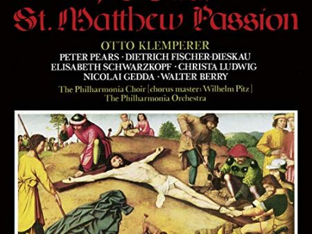 PEARS - ST. MATTHEW PASSION (CD) Cheap