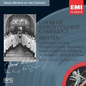 BRITTEN, BENJAMIN - CHOIR OF KINGS COLLEGE CAMBRID (CD) Hot on Sale