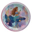 The Little Mermaid Round Plates 9in, 8pcs Cheap