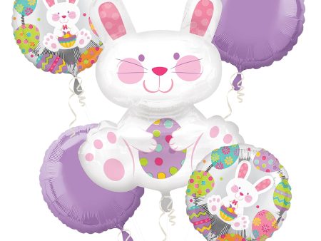 Easter Enchantment Balloon Bouquet 5pcs Online