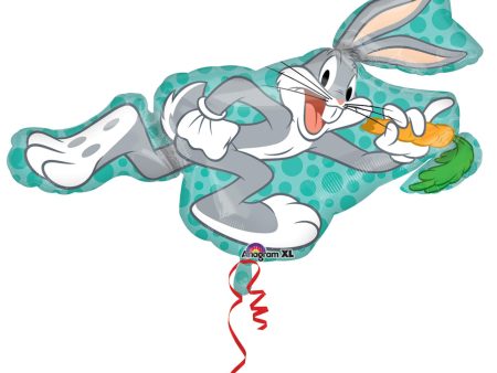 Bugs Bunny With Carrot Supershape Balloon 38in Online now