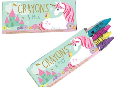 Magical Unicorn Crayons 12ct Fashion