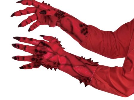 Adult Devil Sculped Hands Discount