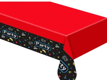 Gaming Party Plastic Table Cover 120x180cm Online Hot Sale