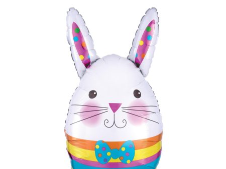 Bunny Egg Junior Shape Foil Balloon 33x63cm For Cheap