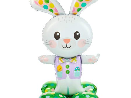 Spotted Easter Bunny Airloonz Balloon 73x116cm Supply