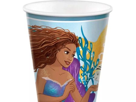 The Little Mermaid Cups 9oz, 8pcs Online Hot Sale