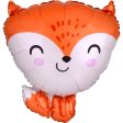 Fox Foil Balloon 43x45cm Online