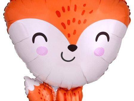 Fox Foil Balloon 43x45cm Online