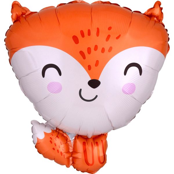 Fox Foil Balloon 43x45cm Online