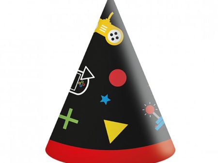 Gaming Party Hats 6pcs Online Hot Sale