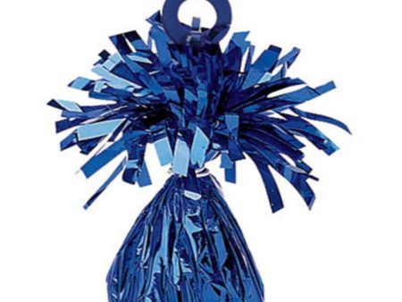 Blue Foil Balloon Weight 6oz Online