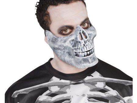 Adult Skeleton Jaw Black and Brown Mask Fashion