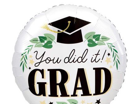 You Did It Ivy Grad Foil Balloon 45cm For Sale