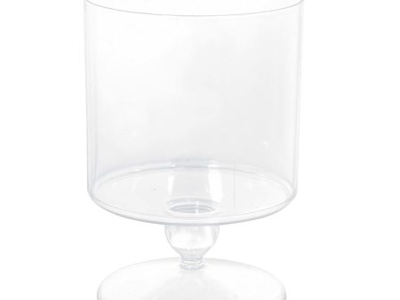 Clear Medium Plastic Cylinder Jar Online Sale