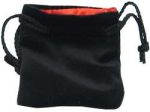 Dice Bag - Velvet Black Red (3.75   X 4) Online Sale