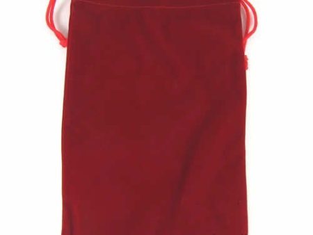 Dice Bag - Velvet Red (6  X 9 ) Discount