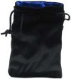 Dice Bag - Velvet Black Blue (5   X 8  ) For Sale