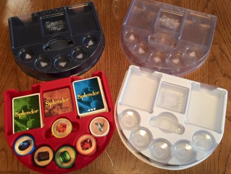 Game Trayz - Splendor Game Trayz (Clear Matte with Lids) Online