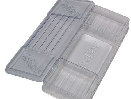 Zen Bins - Dice & Game Storage - Lid Base Pack (Clear) Hot on Sale